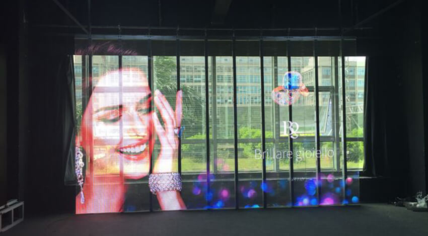 Transparent LED Screens - Visual works