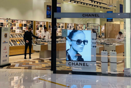 Chanel Display Stand