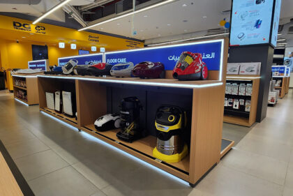 Permanent Retail Display Stand