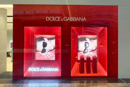 Dolce Gabbana Large Window Display