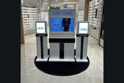 Tom Ford Instore Display